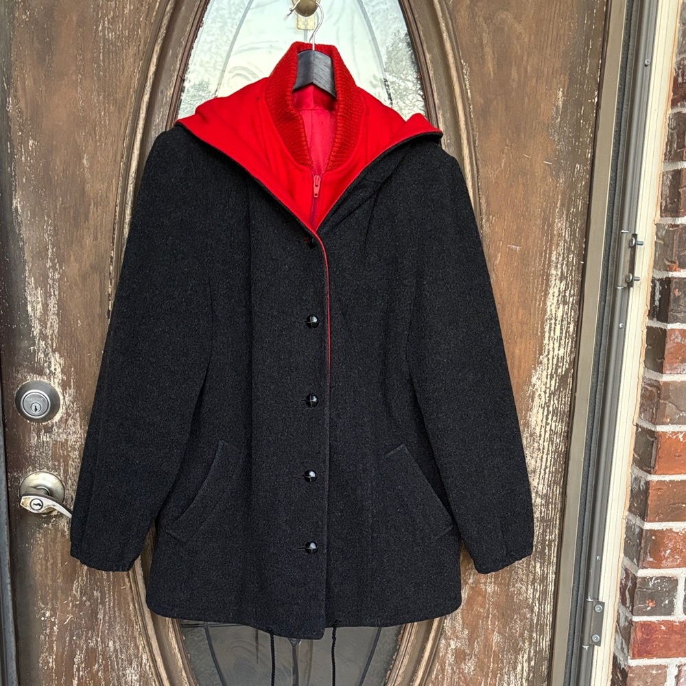 Vintage Authentic mackintosh pure wool vest coat! 10